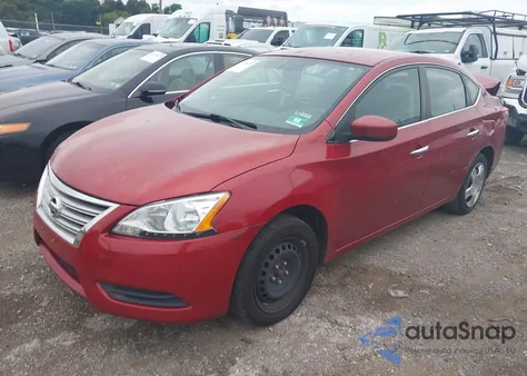 2014 Nissan Sentra S/Sv/Sr/Sl from USA, damaged, VIN 3N1AB7AP0EY228969